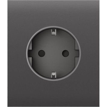 Центральная панель для встроенной розетки Ajax CenterCover (basic) Grey (89091.162.GR) 000046698 фото