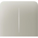 Боковая кнопка для двухклавишного выключателя Ajax SideButton (2-gang) vertical Ivory (83439.143.IV) 000046488 фото