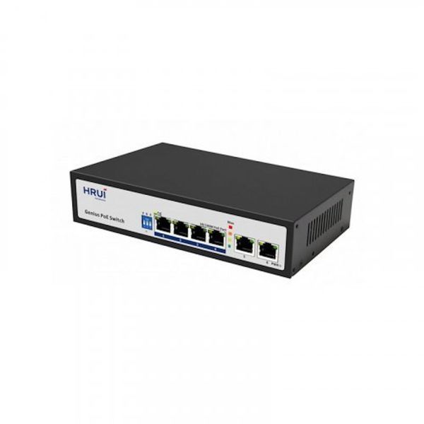 POE коммутатор HongRui HR902-AF-42N 6-ти портовый 000061073 фото POE коммутатор HongRui HR902-AF-42N 6-ти портовый 000061073 фото