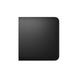 Бічна кнопка для одноклавішного чи прохідного вимикача Ajax SideButton (1-gang / 2-way) Black (45121.143.BL) 000029798 фото