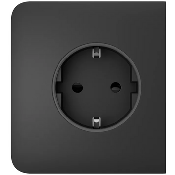 Боковая панель для встроенной розетки Ajax SideCover (basic) Graphite (89074.163.GP) 000046686 фото