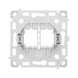 Вертикальний тримач заглушка монтажної коробки Ajax CoverPlate CoverHolder vertical (126119.320.NC) 000058931 фото 2