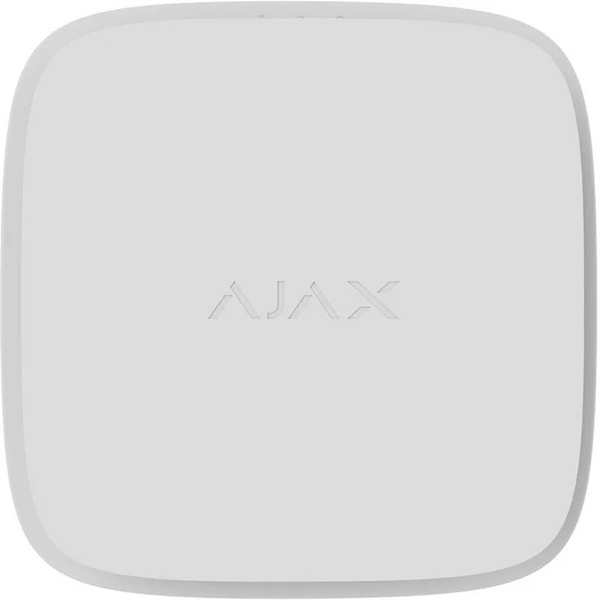 Бездротовий датчик диму Ajax FireProtect 2 SB (Heat/Smoke/CO) Jeweller white з сенсором температури та чадного газу 000029701