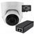 Комплект IP-камера Ajax TurretCam (2.8 мм) 5 Мп White + блок живлення PoE Atis + карта пам&rsquo;яті Kingston 256GB 000039304+000008213+000060179  фото