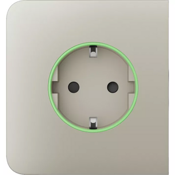 Бічна панель для вбудованої розетки Ajax SideCover (smart) Ivory (59999.163.IV) 000038795 фото