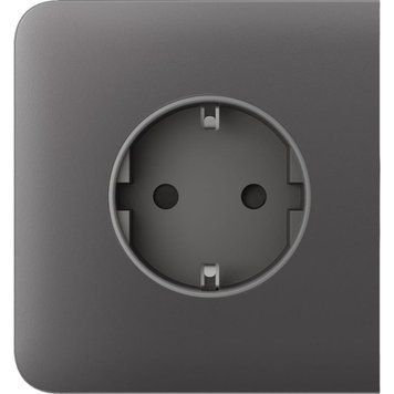 Боковая панель для встроенной розетки Ajax SideCover (basic) Grey (89075.163.GR) 000046687 фото