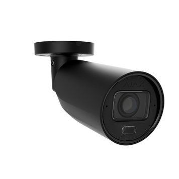 Проводная IP-камера видеонаблюдения Ajax BulletCam HLVF (8 Mp) Black 000063789 фото