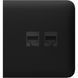 Боковая панель для встроенной интернет-розетки Ajax SideCover (LAN) Black (126212.319.BL)