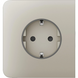 Бічна панель для вбудованої розетки Ajax SideCover (basic) Ivory (89076.163.IV)
