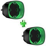 Радиоуправляемая умная розетка Ajax Socket (type F) Jeweller со счетчиком энергопотребления 2 шт 000012339+000012339 фото