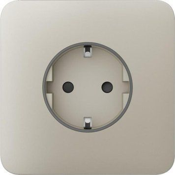 Передня панель для вбудованої розетки Ajax SoloCover (basic) Ivory (89060.164.IV) 000046677 фото
