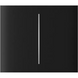 Центральная кнопка для двухклавишного выключателя Ajax CenterButton (2-gang) vertical Black (83443.140.BL)