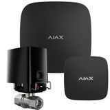 Комплект защиты от протекания Black Хаб Ajax Hub2 + Кран WaterStop + датчик протечки LeaksProtect 000015393+000001146+000029711 фото