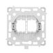 Держатель заглушки монтажной коробки Ajax CoverPlate CoverHolder (126118.320.NC) 000058930 фото 1