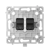 Механизм розетки Ajax OutletCore (LAN) Black (128846.165.BL) 000058894 фото
