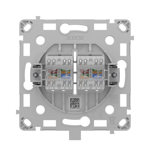 Механизм розетки Ajax OutletCore (LAN) Black (128846.165.BL) 000058894 фото