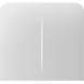 Боковая кнопка для двухклавишного выключателя Ajax SideButton (2-gang) vertical White (83434.143.WH) 000046494 фото