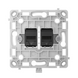 Механизм розетки Ajax OutletCore (LAN) Black (128846.165.BL) 000058894 фото 1