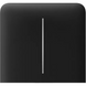 Боковая кнопка для двухклавишного выключателя Ajax SideButton (2-gang) vertical Black (83435.143.BL) 000046484 фото