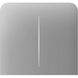 Боковая кнопка для двухклавишного выключателя Ajax SideButton (2-gang) vertical Fog (83436.143.FG) 000046485 фото