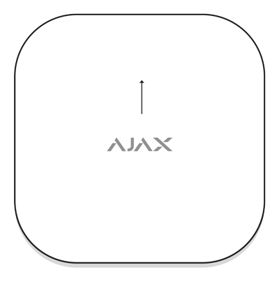 Зняття хаба Ajax з кріпильної панелі SmartBracket